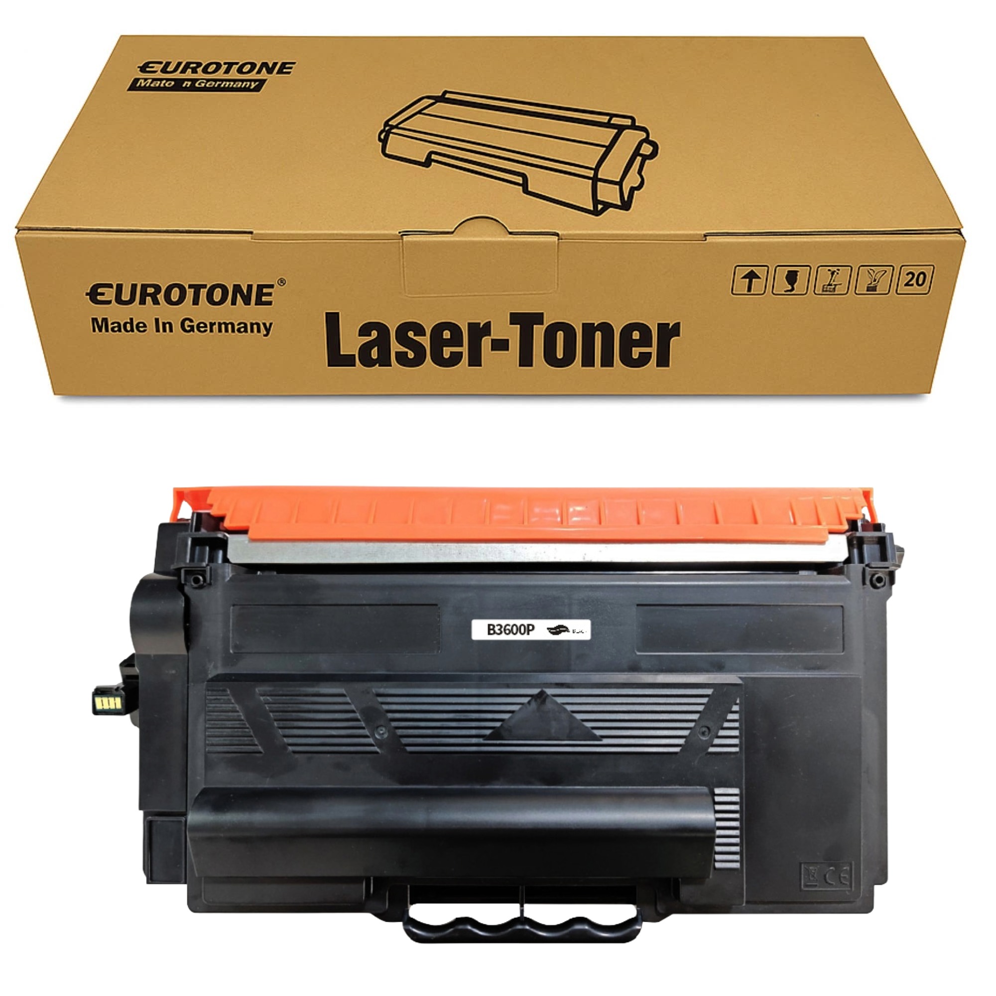Compatible Black Toner For Brother TN-3600 XL HL-L5210 5215 DCP-L5510