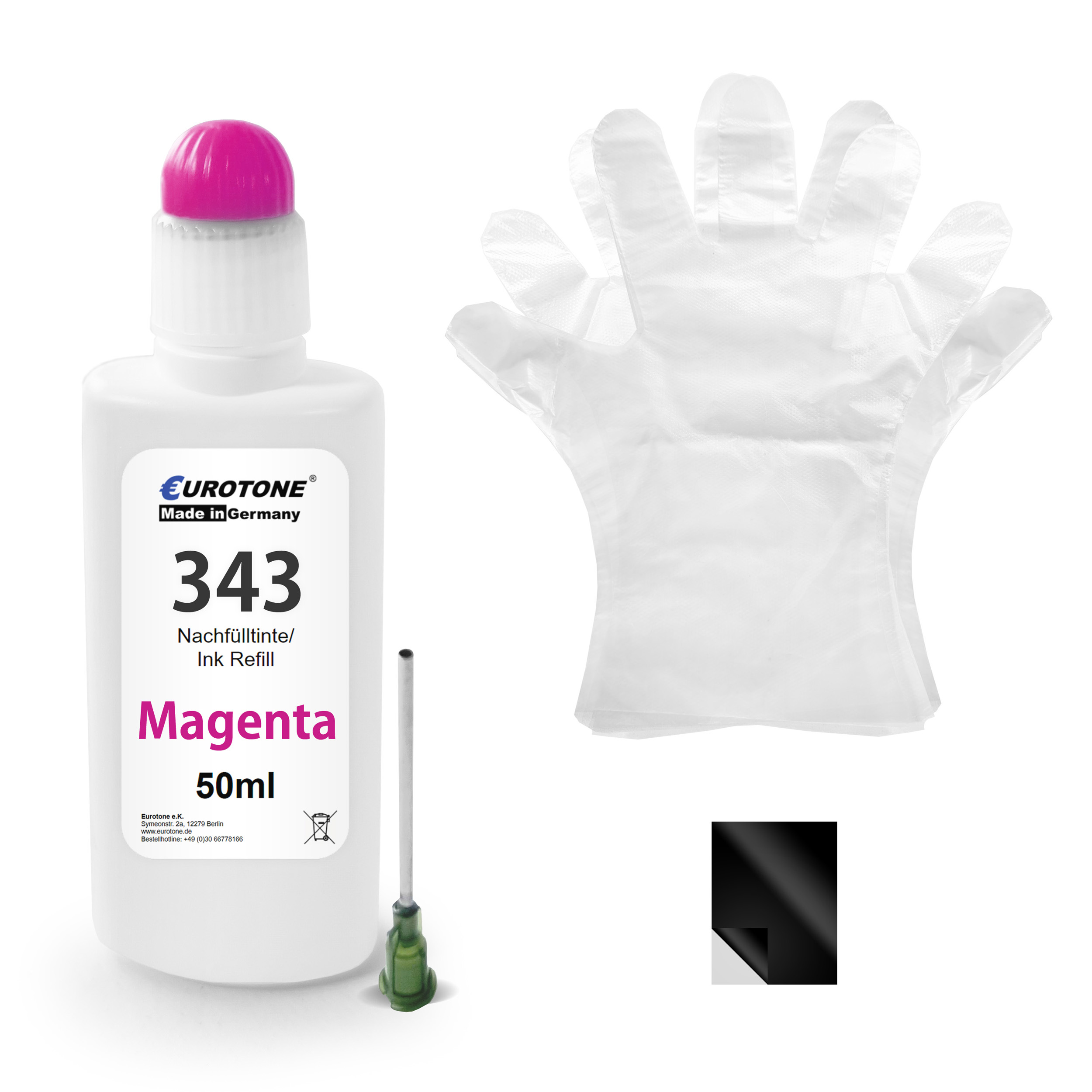 Tintenpatronen für HP 337+343 XL OfficeJet 6315 H470 DeskJet 5940 6940 - Bild 11 von 11